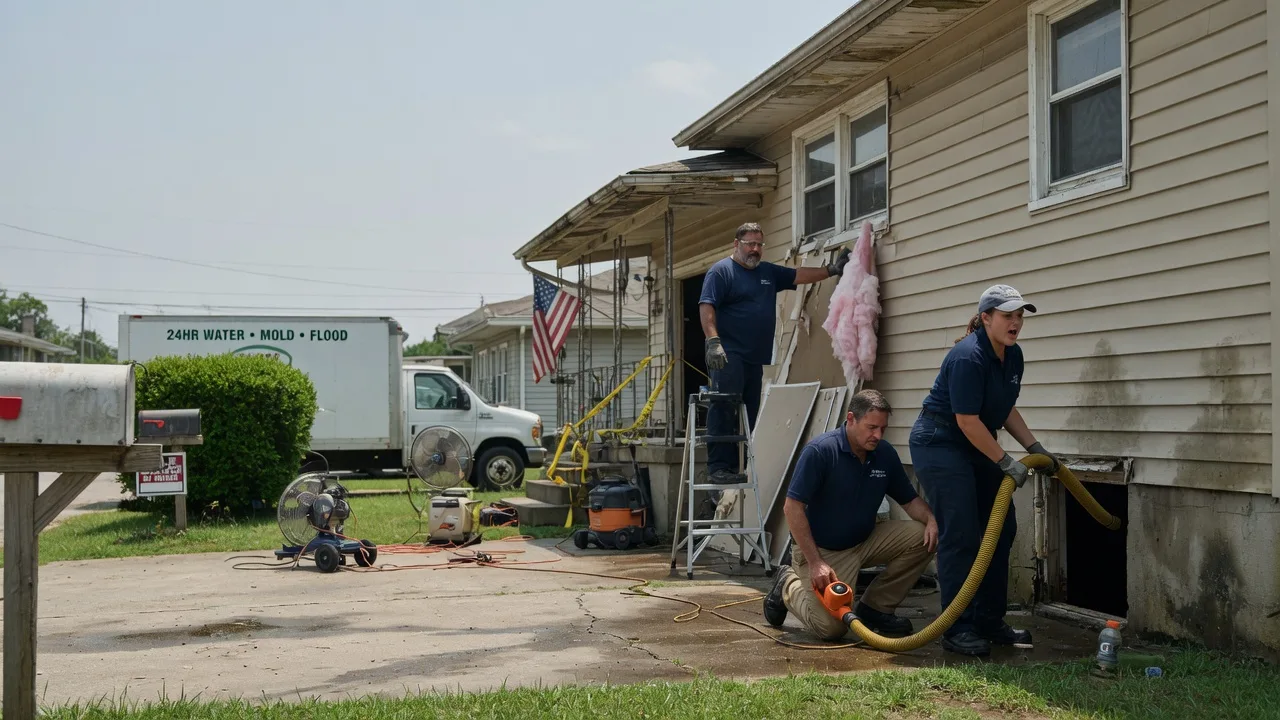 Water Damage Repair in Alleman, IA near me